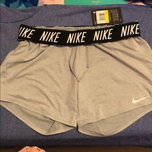 NIKE brand new light gray drifit shorts